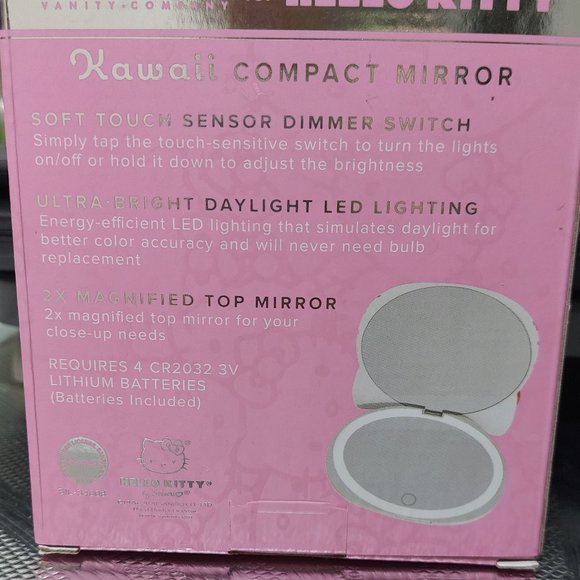 IMPRESSIONS FOR HELLO KITTY COMPACT MIRROR KAWAII - Picture 6 of 8